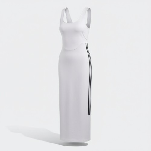 Adidas Silver Athletic Tank Dress