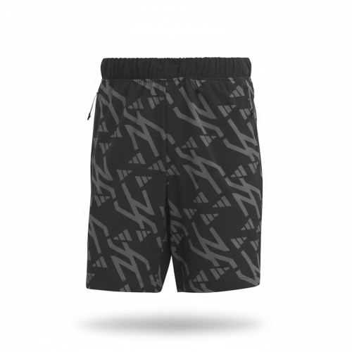 Adidas Logo Print Training Shorts Black