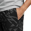 Adidas Logo Print Training Shorts Black