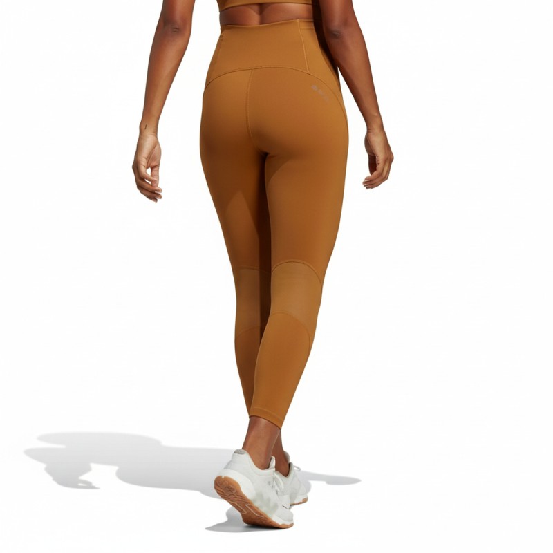 Adidas Colorblock High-Rise Leggings Brown