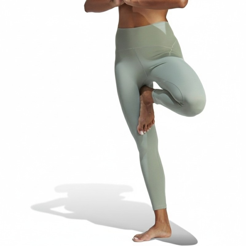 Adidas YGA Luxe High-Waist Leggings Silver