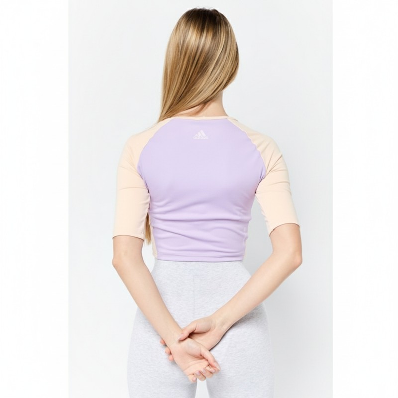 Adidas Purple Raglan Training Top Women
