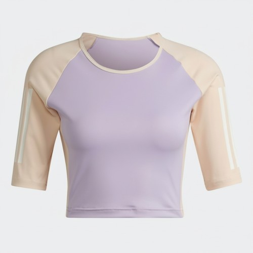 Adidas Purple Raglan Training Top Women