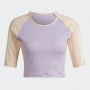 Adidas Purple Raglan Training Top Women