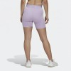 Adidas Women's High-Waisted Shorts Purple