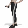 Adidas Black White Stripe Training Leggings