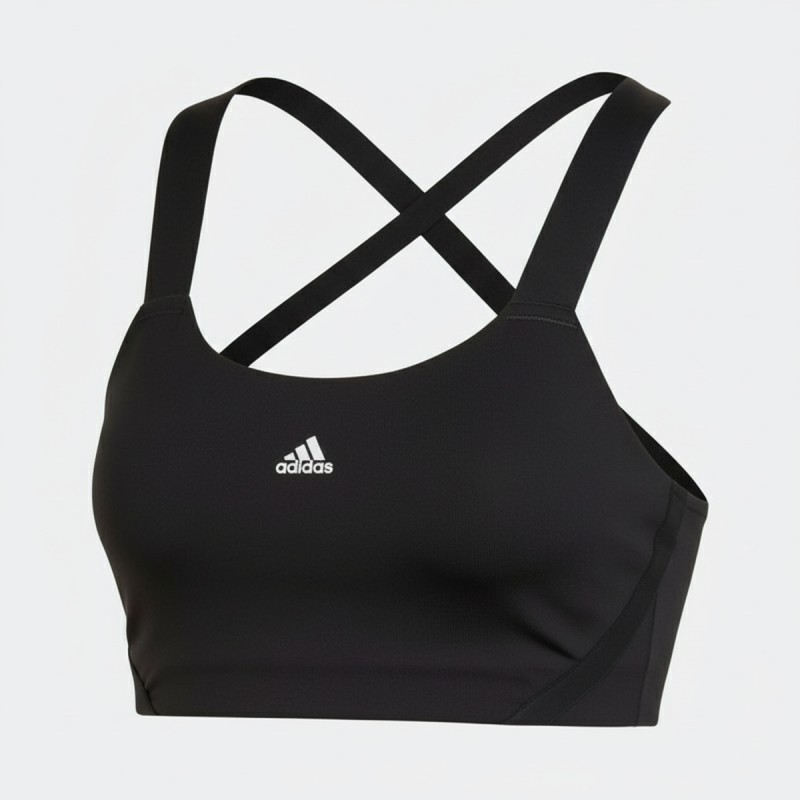 Adidas Strappy Sports Bra Black