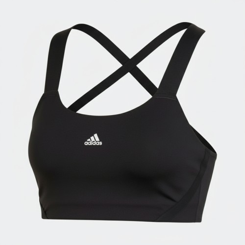 Adidas Strappy Sports Bra Black