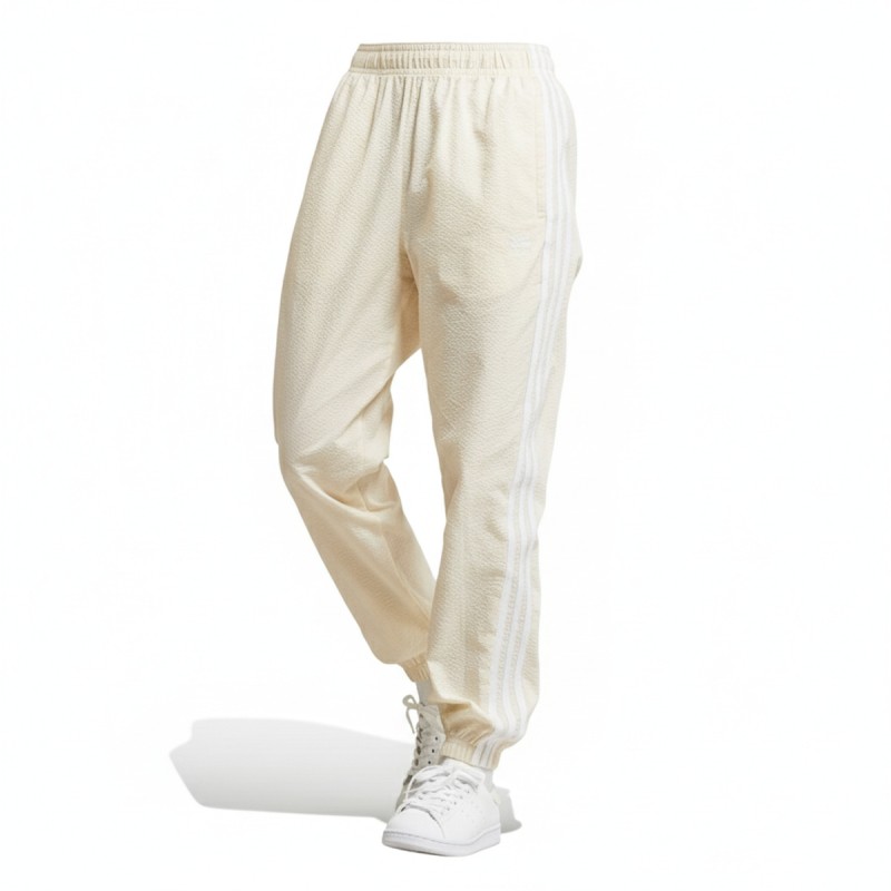 Adidas Women's Cotton Track Pants Cream