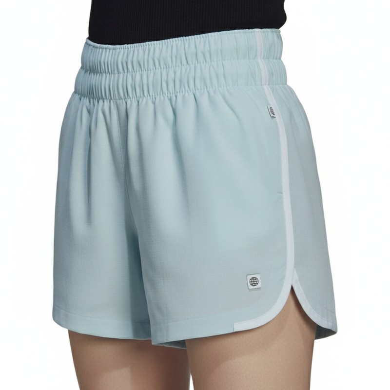 Adidas Laced Athletic Shorts Blue