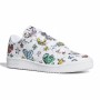 Adidas Graffiti Print Forum Low Sneakers White