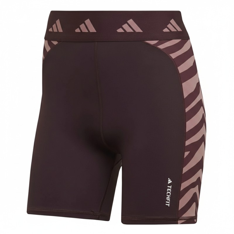 Adidas Performance Shorts Brown Striped