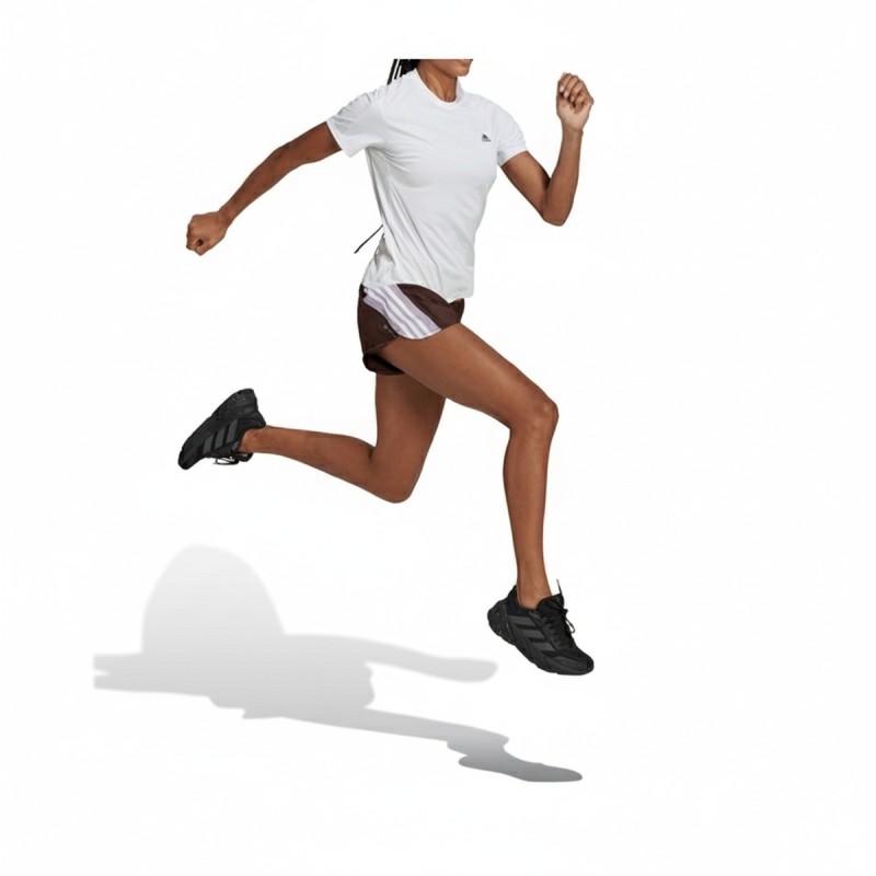 Adidas Colorblock Athletic Running Shorts Black