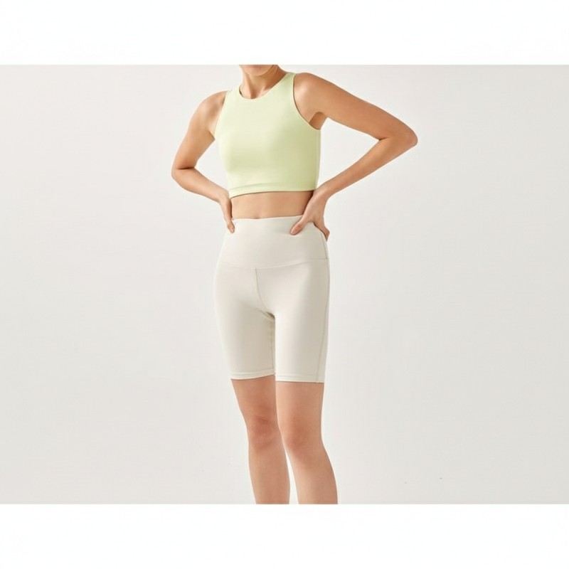 Adidas Women's Sleeveless Crop Tank Green