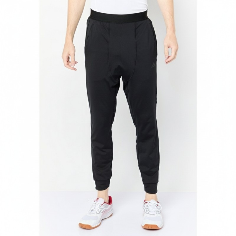 Athletic Black Jogger Pants Cuffed