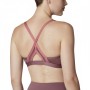 Adidas Crossback Sports Bra Burgundy Pink