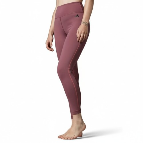 Adidas High-Waisted Yoga Leggings Dusty Rose