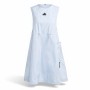 Adidas Sport Drawstring Midi Dress Blue