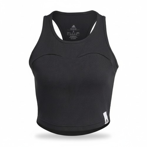 Adidas Organic Ribbed Tank Top Black