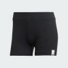 Adidas Black Ribbed Shorts Women