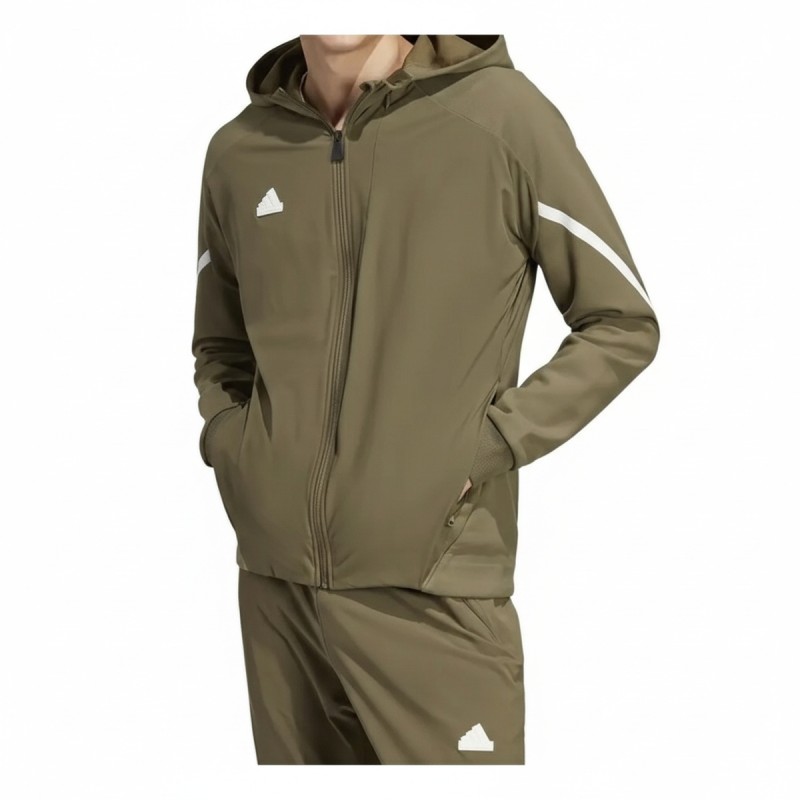 Adidas Performance Zip-Up Tracksuit Green
