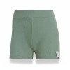 Adidas Ribbed Sage Green Shorts