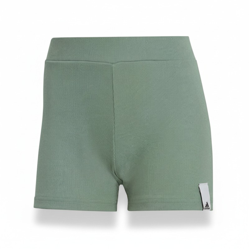 Adidas Ribbed Sage Green Shorts