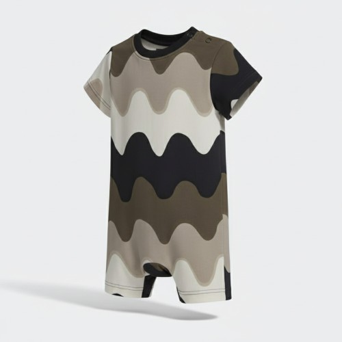 Adidas Camo Wave Print Baby Onesie