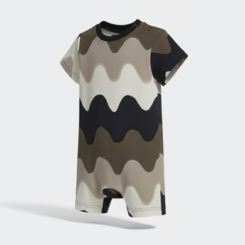 Adidas Camo Wave Print Baby Onesie