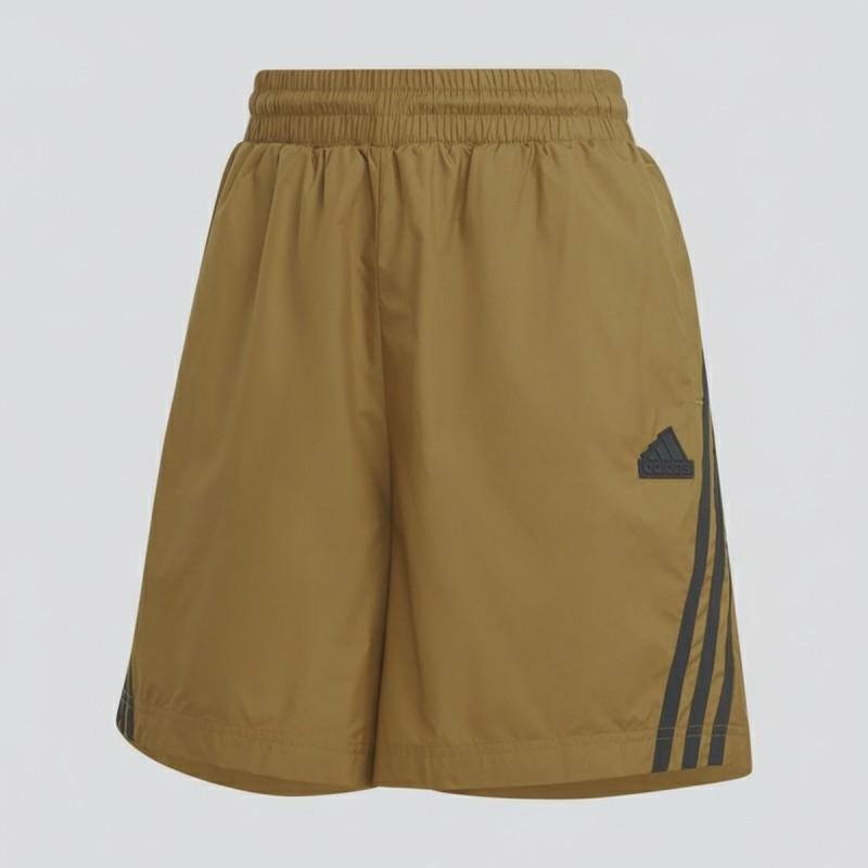 Adidas Women's Woven Athletic Shorts Brown