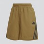 Adidas Women's Woven Athletic Shorts Brown