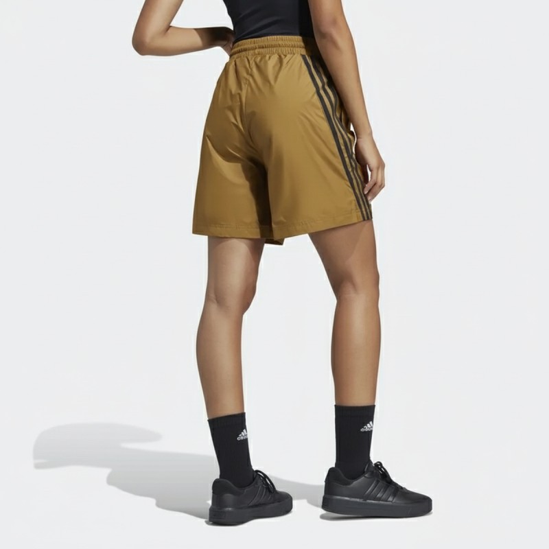 Adidas Women's Woven Athletic Shorts Brown