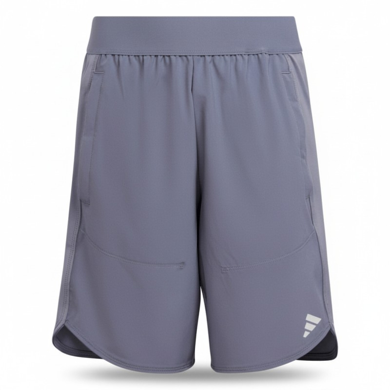 Adidas Boys Athletic Silver Shorts