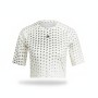 Adidas Logo Pattern Workout Tee White