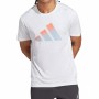 Adidas Run Icons Gradient T-Shirt White