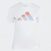 Adidas Run Icons Gradient T-Shirt White