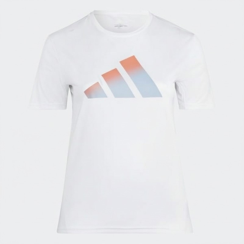 Adidas Run Icons Gradient T-Shirt White