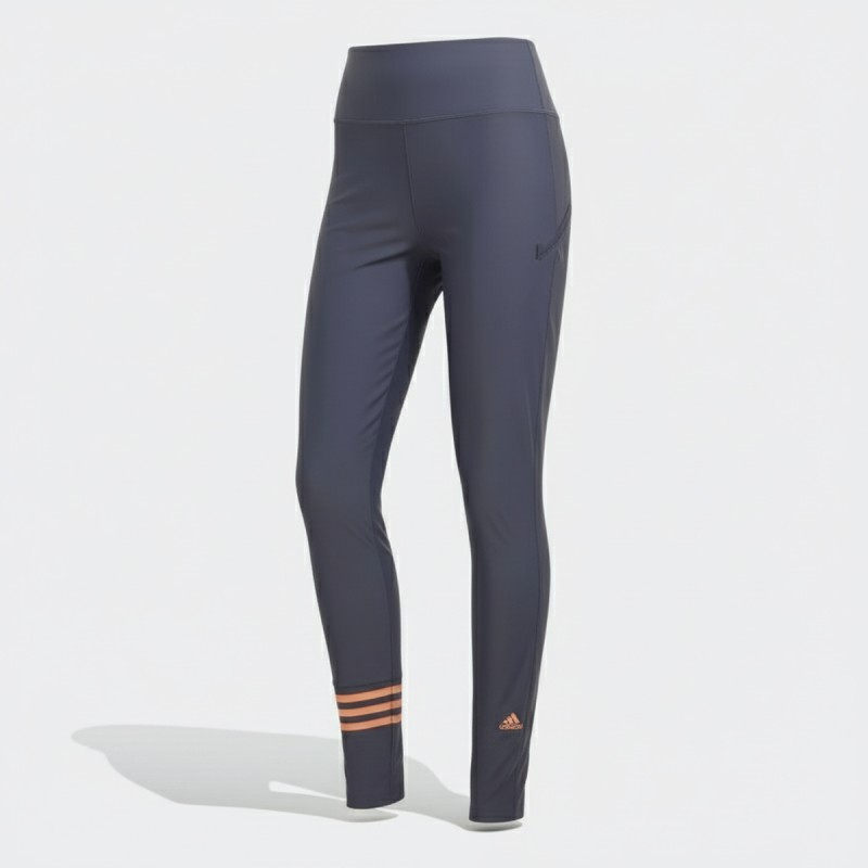 Adidas Three-Stripe Athletic Leggings Navy