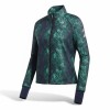 Adidas Snake Print Running Jacket Green