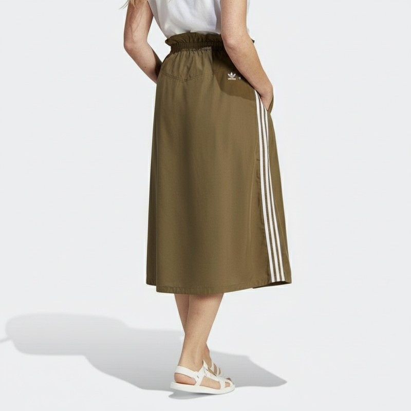 Adidas Parley High-Waisted Utility Skirt Green