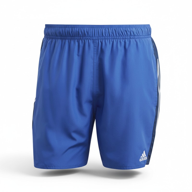 Adidas Block3S CLX Swim Shorts Blue