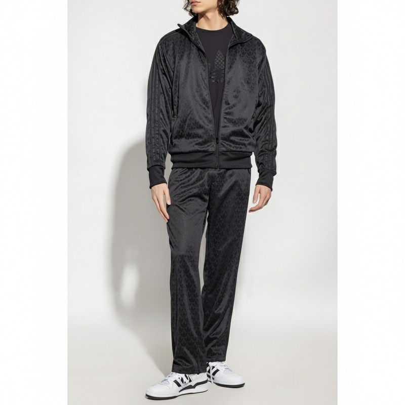 Adidas Monogram Black Track Suit