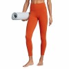 Adidas Performance High-Waist Red Leggings