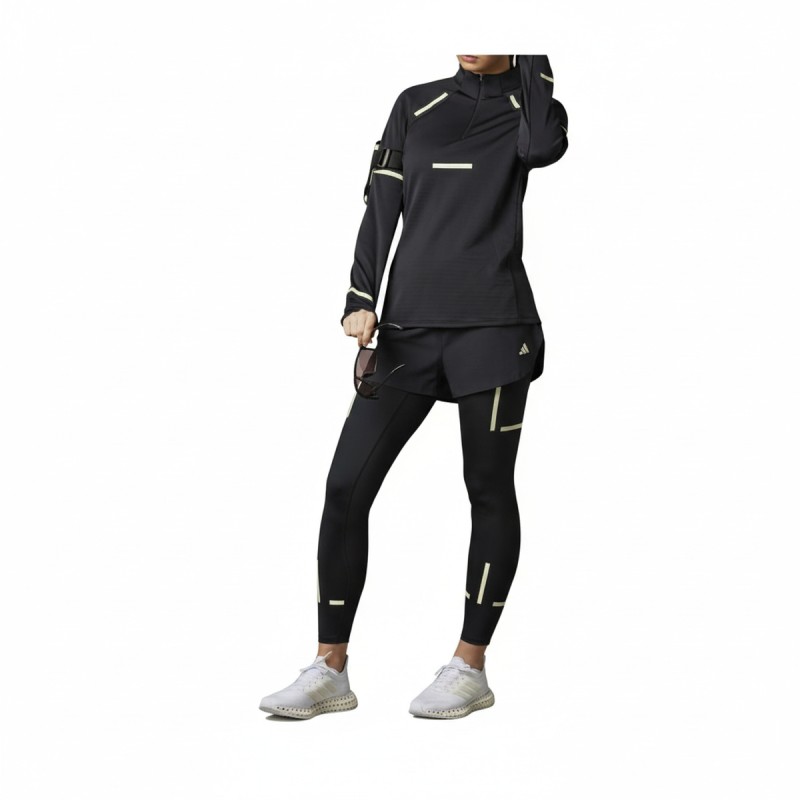 Adidas RAN XCITY Running Half-Zip Black
