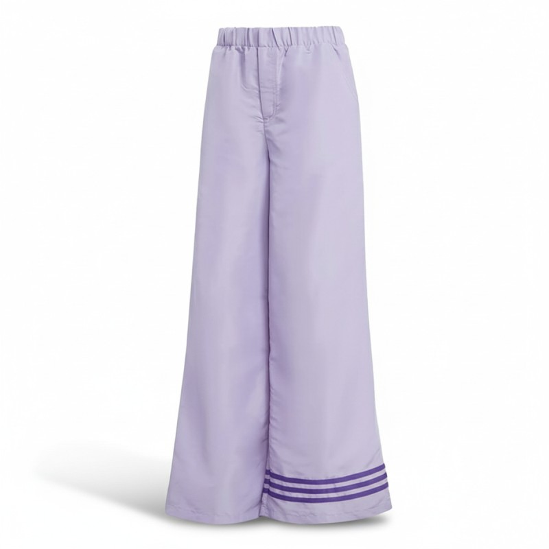 Adidas Wide Leg Purple Pants