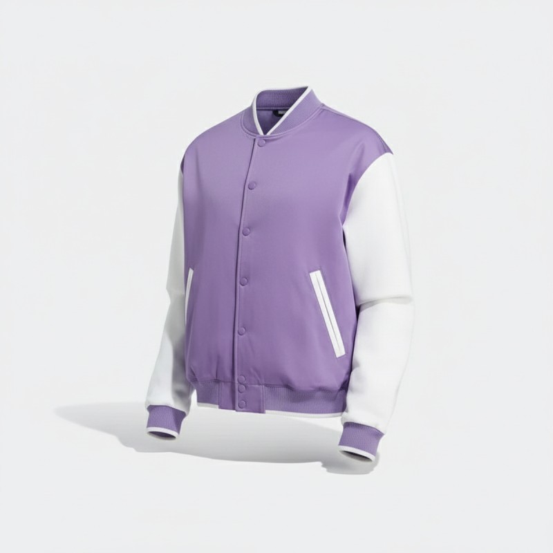 Adidas LGM Varsity Baseball Jacket Violet
