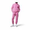 Adidas Funnel Neck Cotton Sweatshirt Pink