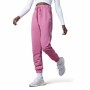 Adidas Purple Cotton Blend Joggers Women