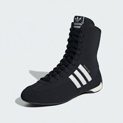 Adidas Boxing Boots Black High-Top Adidas Boxing Boots Black High-Top