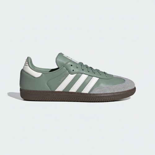 Adidas Samba OG Green Leather Sneakers